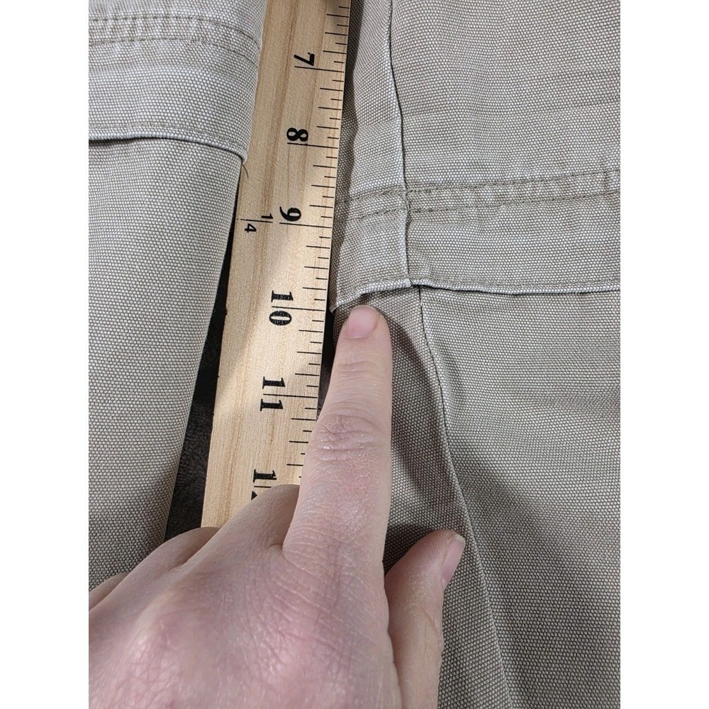 Vtg North Face A5 Series 36x32 Dyno Convertible Cargo Y2k Canvas Pants Khaki - Picture 5 of 10